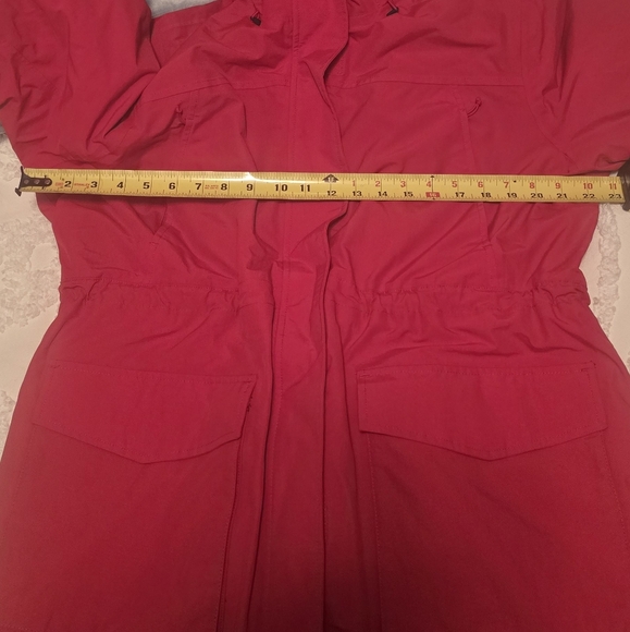 Lands' End Women's Hooded Squall Parka/coat, Waterproof, Insulated, Sz L, (0912) - Picture 12 of 14